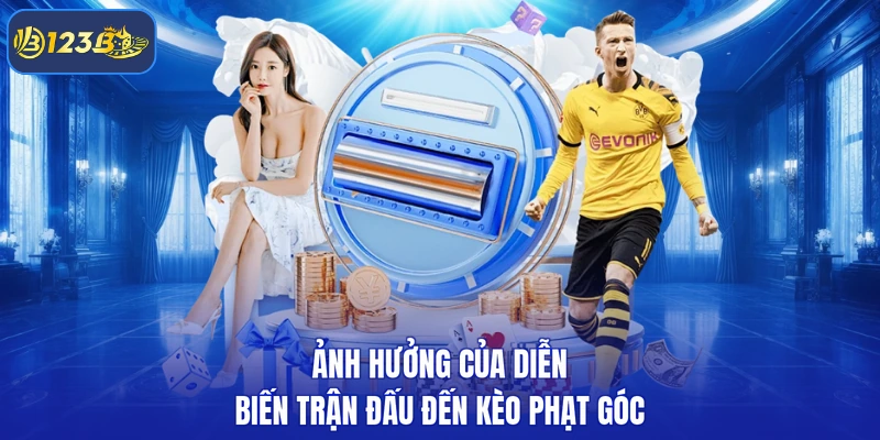 Ảnh hưởng của diễn biến trận đấu đến kèo phạt góc