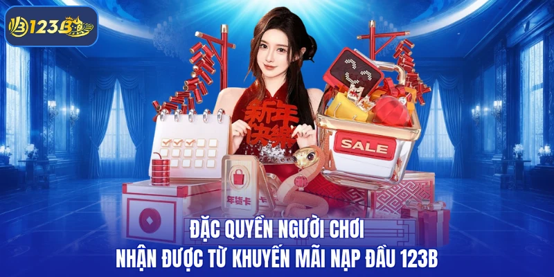 Đặc quyền người chơi nhận được từ khuyến mãi nạp đầu 123B